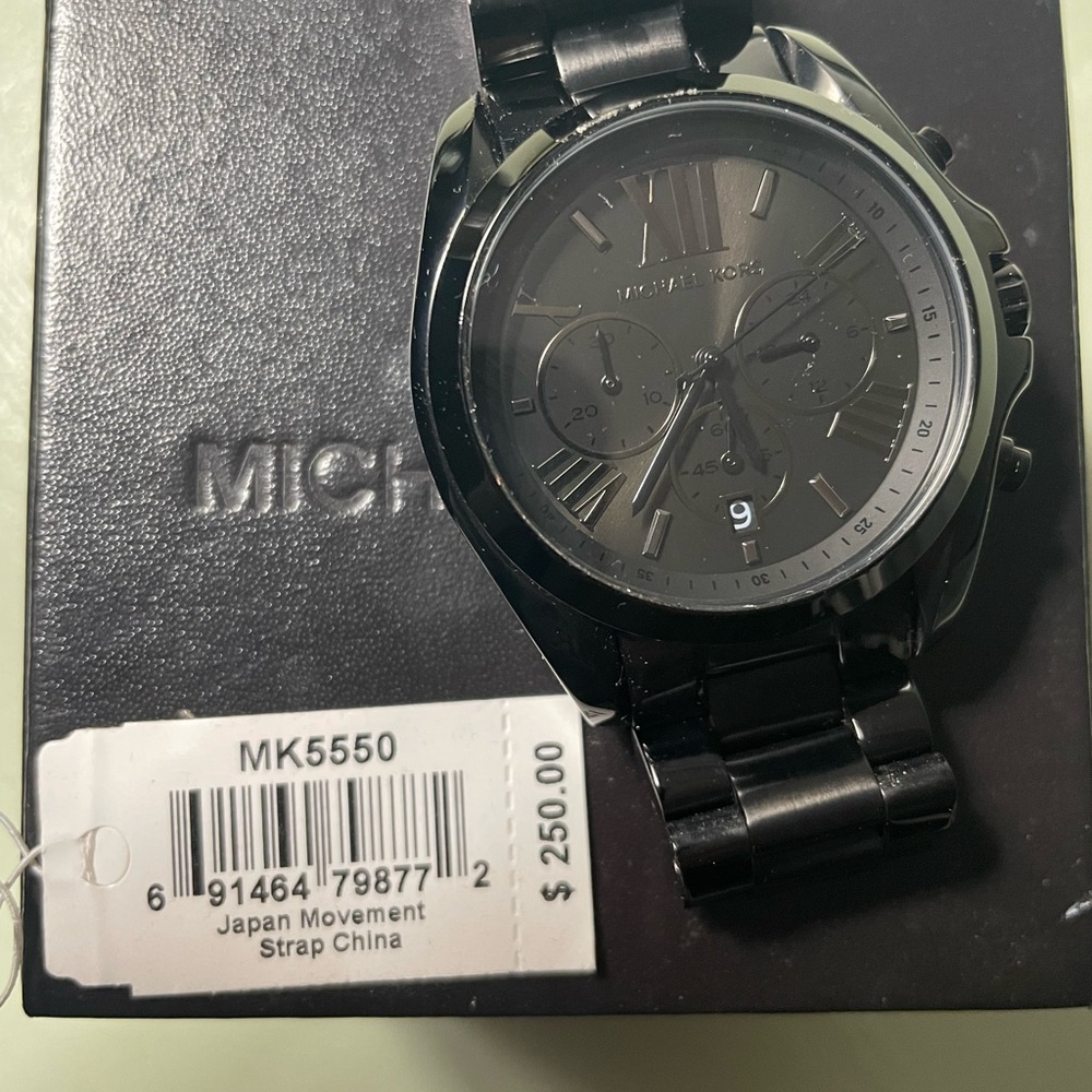 Michael Kors Black Chronograph Watch